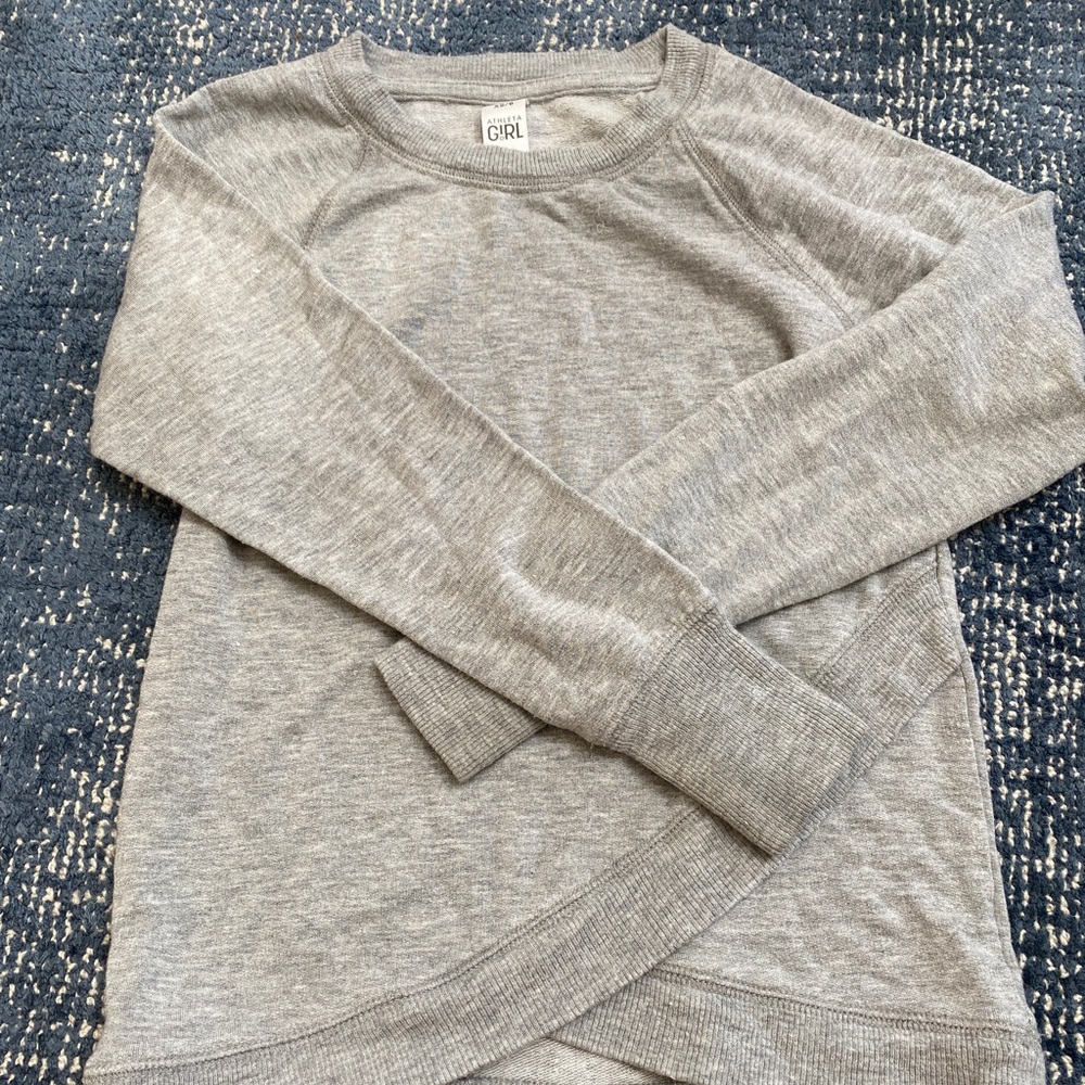 Cozy sweatshirt Athleta girls size xs/6